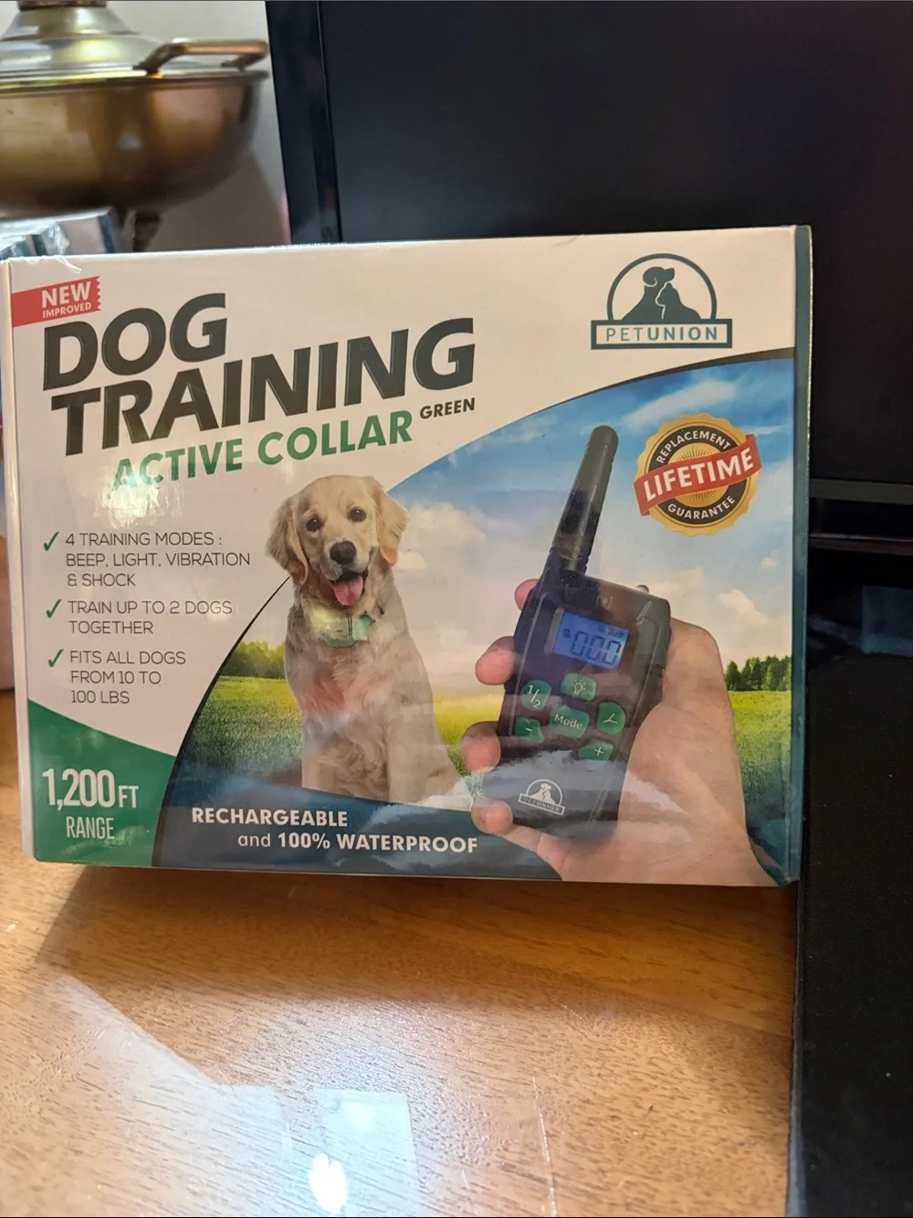 Dog Training Active Collar - Green